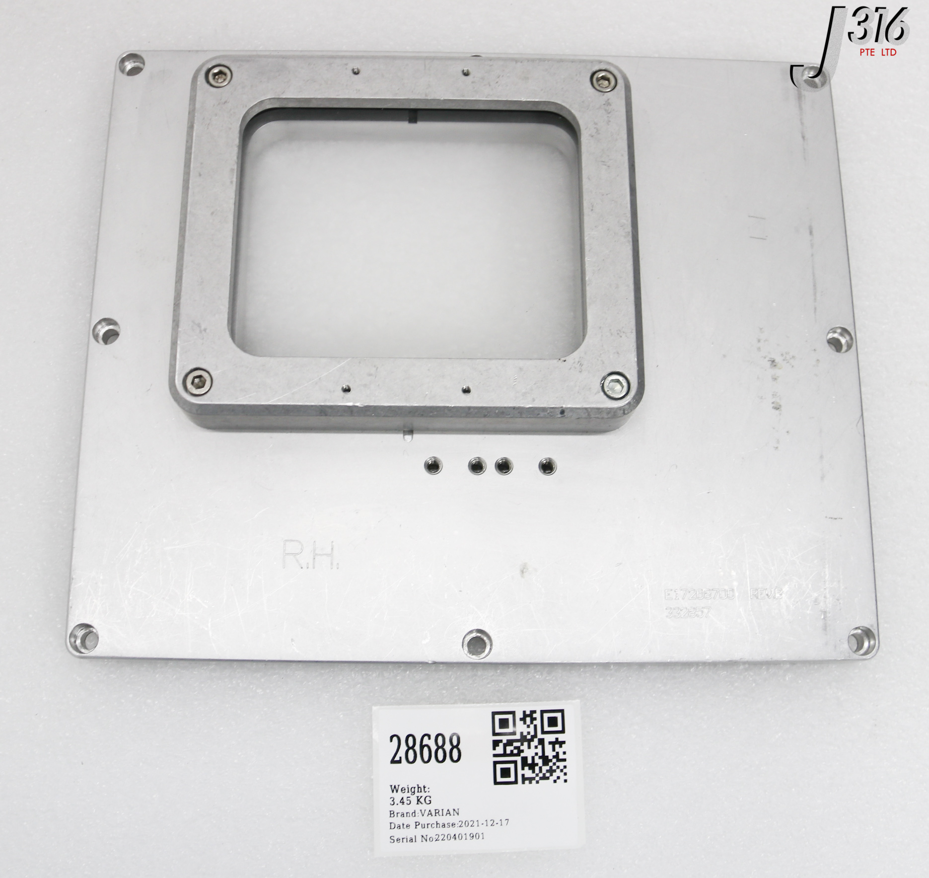 3️⃣様 28688 VARIAN VIEWPORT ASSY, R.H., E17136671 E17268700 | eBay